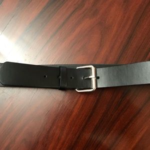 Black M3YC Leather Belt